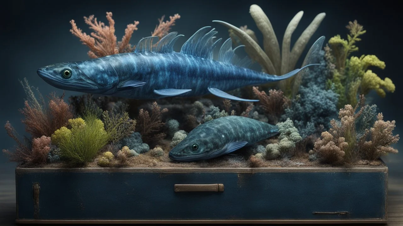 creatures, biom, plants from subanautica from deep sea, mines from a deep sea on the box, leviathan ,kyanite ,very realistic 4k