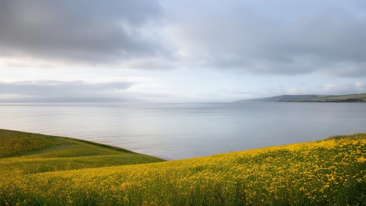 calm beauty, uplifting, inspiring, therapeutic, landscape, award-winning colour photograph, Nikon 85mm