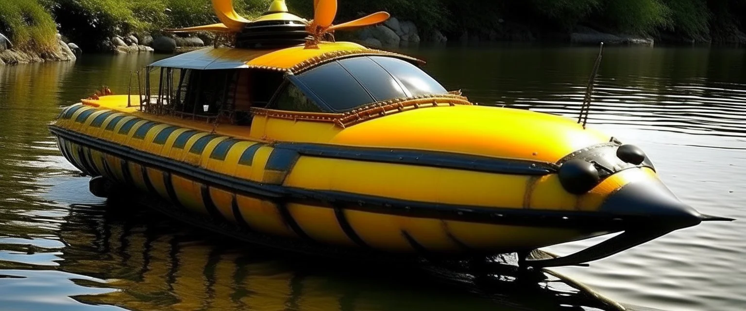 boat that looks like a hornet