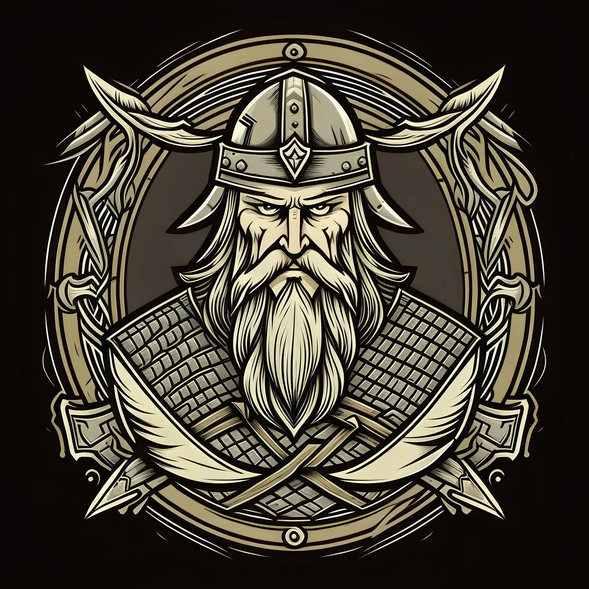 emblem of vikings