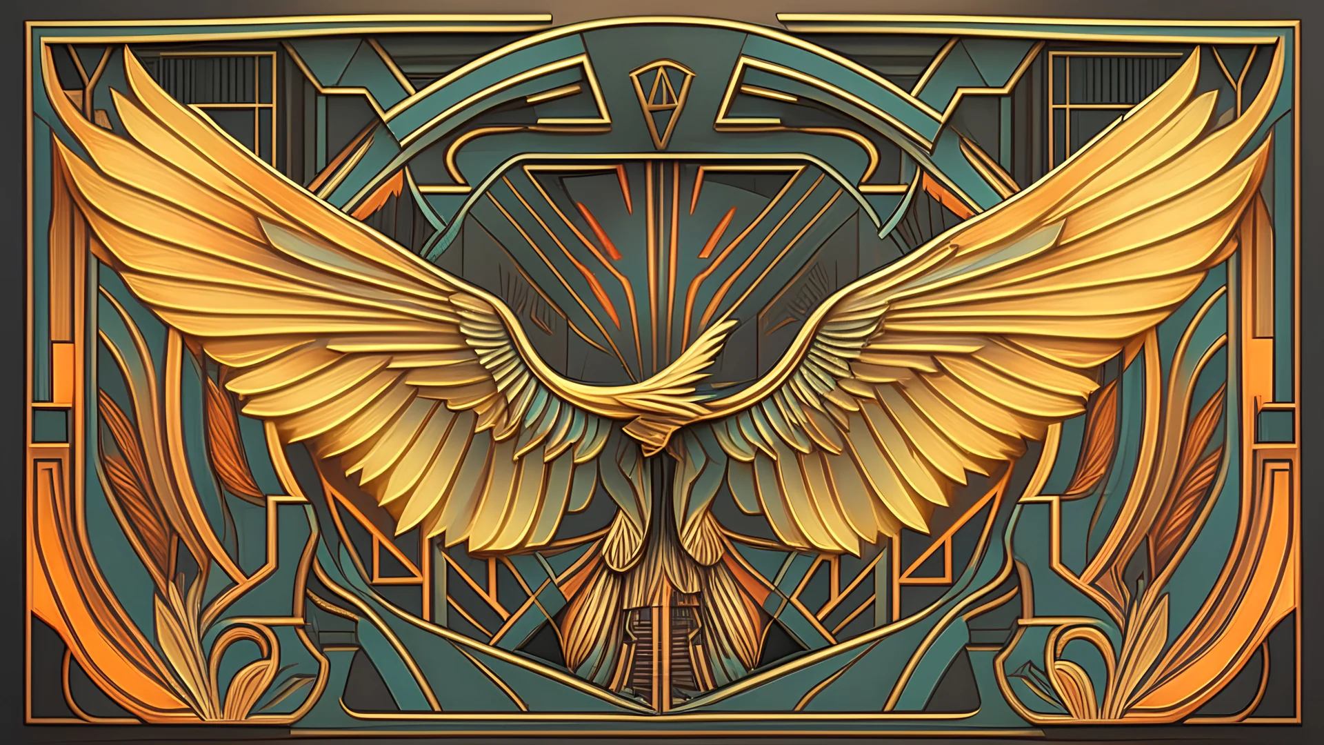 phoenix vitrail art deco