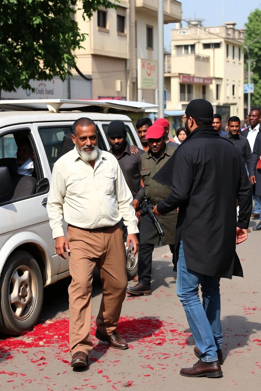 weißer mann wird brutal von einem schwarzen türken abgestochen und getötet