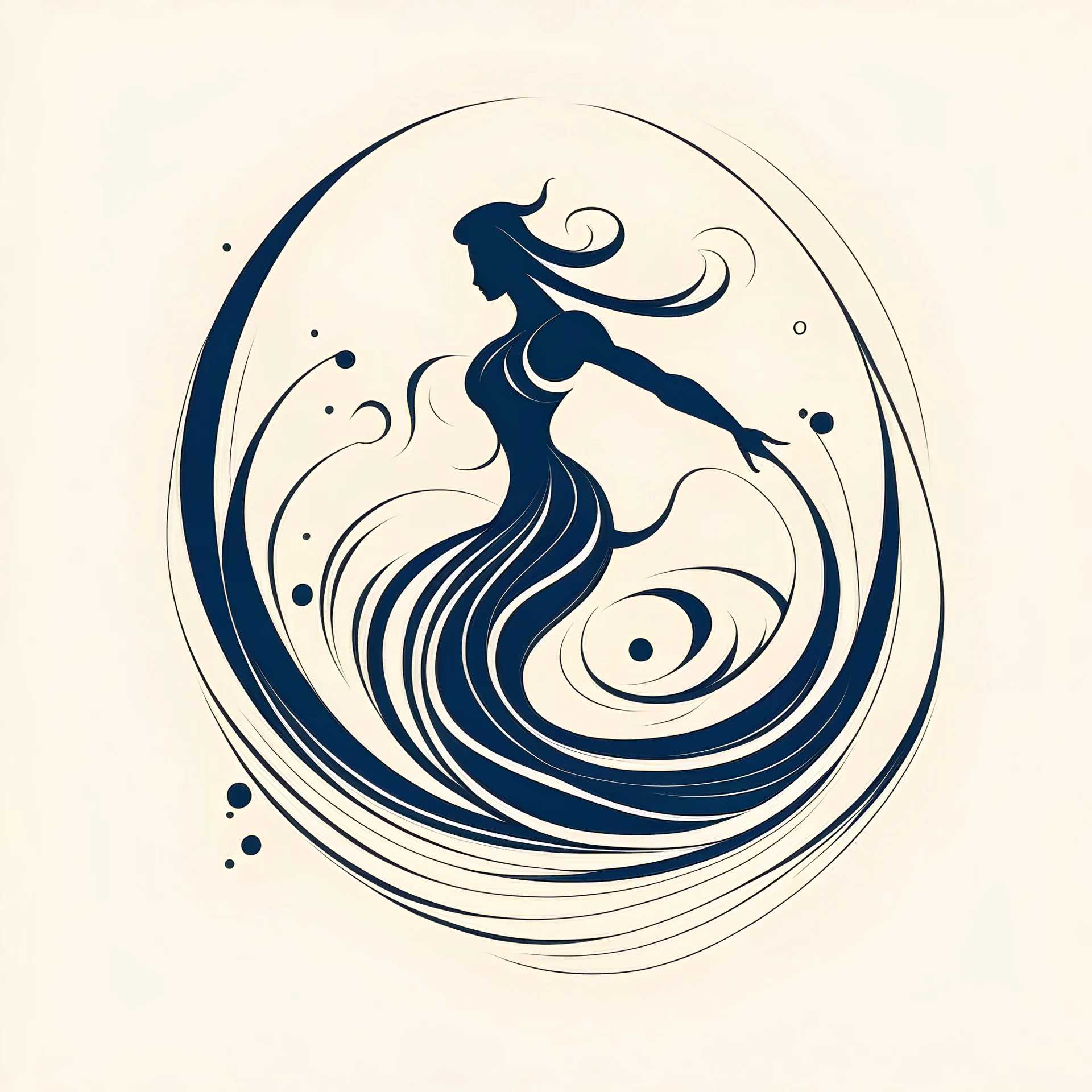 tshirt vector design , Concept: Elegance in Motion Elements: Use elegant, swirling lines to depict the motion of dancers, forming a sophisticated and refined logo. Style: Opt for a minimalist approach with a focus on simplicity and sophistication.