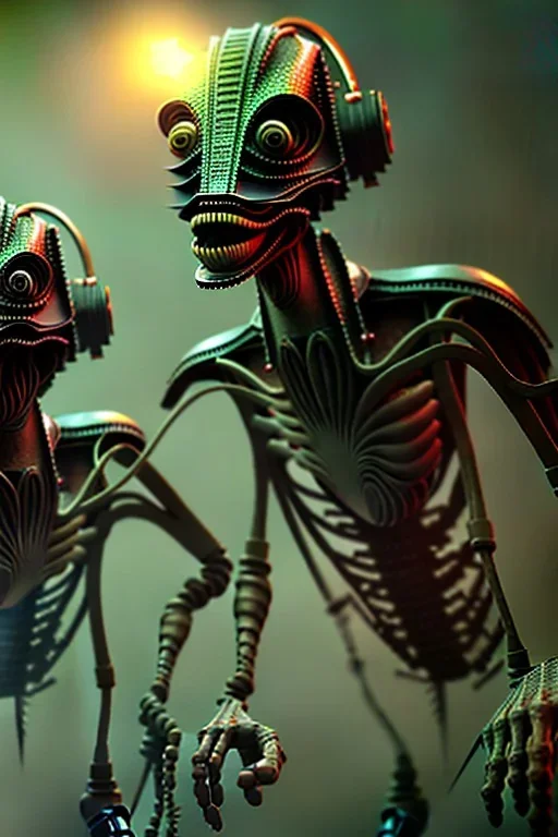 aliens, Dr who, 8k, finely detailed, photo realistic.