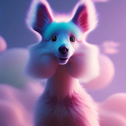 pixar style,realistic painting of a beautiful girl and sweet jam,volumetric blue clouds,pink sky environment and flying strawberries in background, volumetric lighting,dramatic lighting, detailed digital painting, extreme dense and fine fur, anime, ornate, colour-washed colors, elegant, small minutiae, tiny features, particulars, centered, smooth, sharp focus, renderman gofur render, 8k, uhd, detailed eyes, realistic shaded volumetric lighting,caustics,backligh