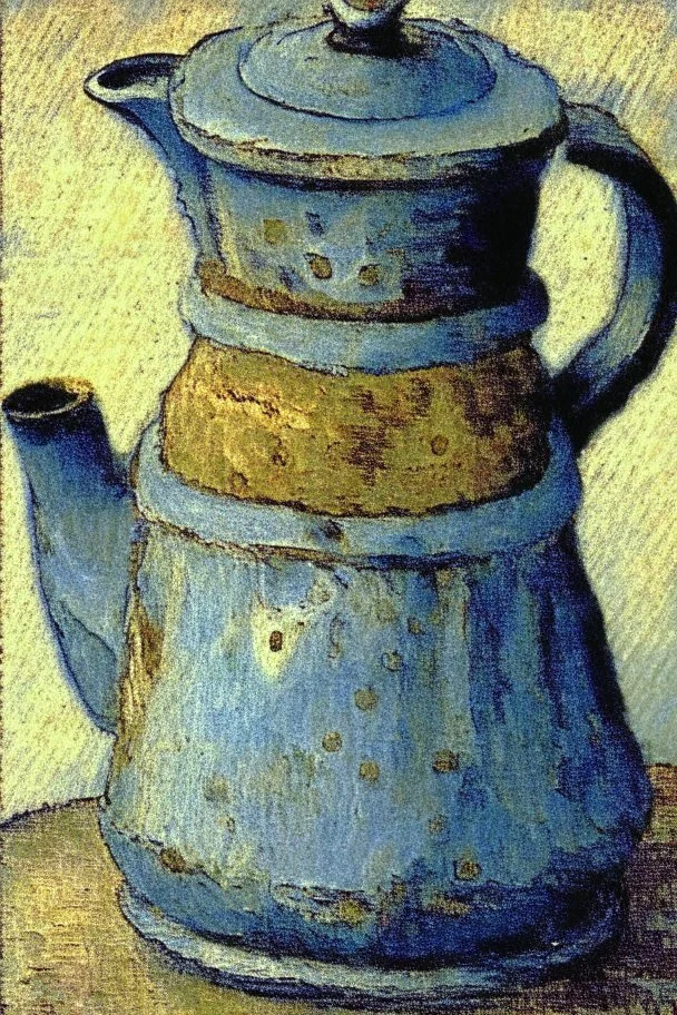 Coffee pot by van gogh