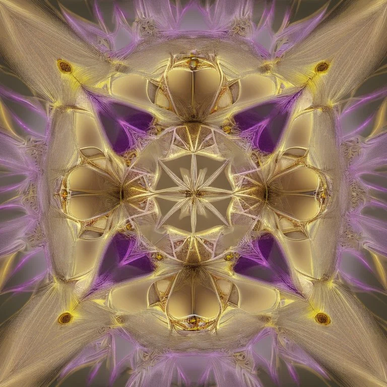 golden robot electric heart with tree wings