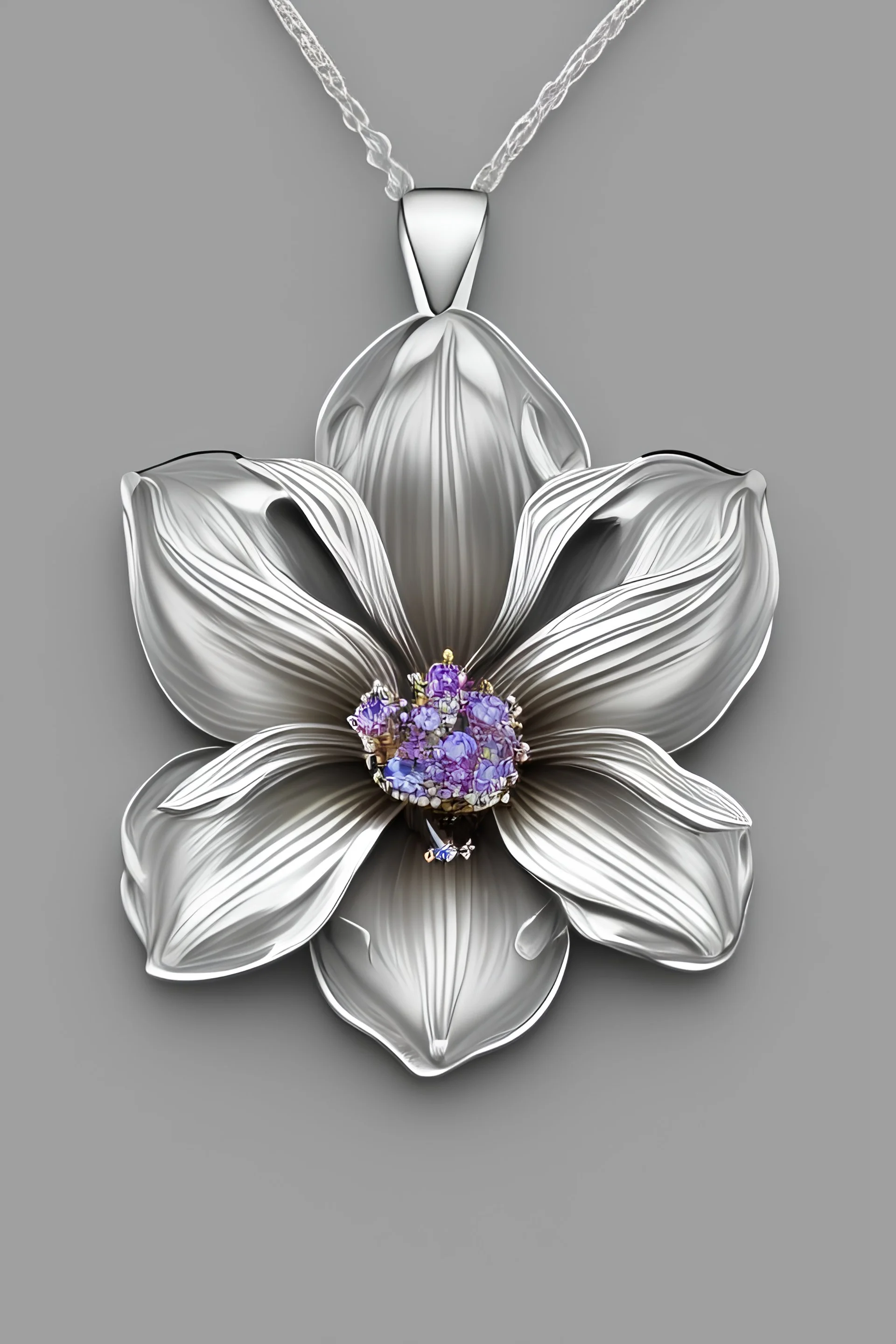 Lily hot sale flower pendant