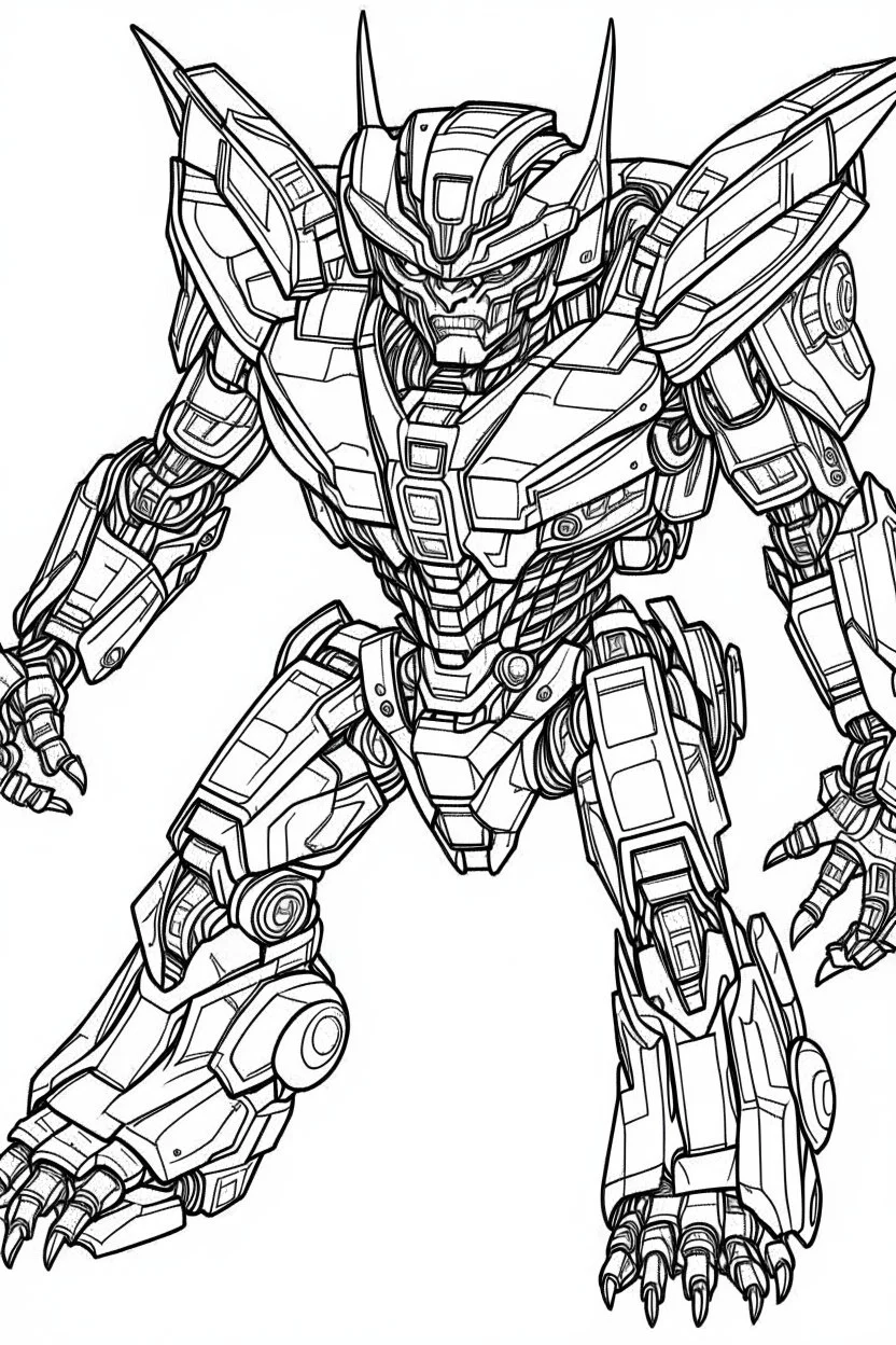 out line art of super transformers car robots colouring pages with white background ,skech style ,full body.only use outline,mandala style,clean line art,white background,no shadow and clear and well outlined