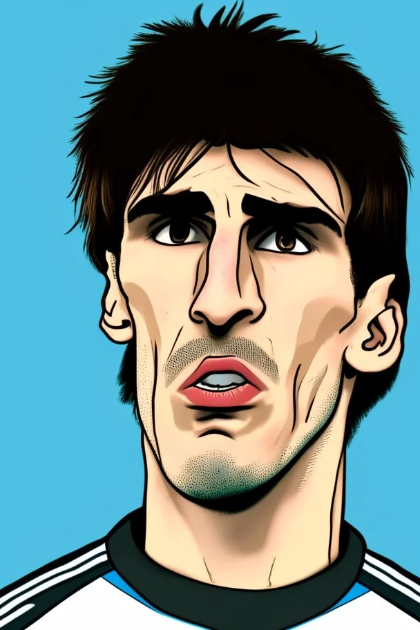 Alejandro Garnacho Argentine football player ,cartoon 2d