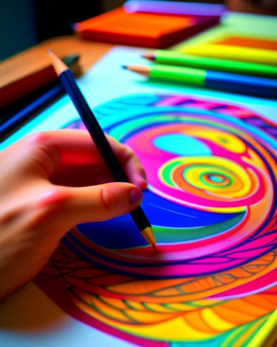 coloring pages: Art therapy for relaxation