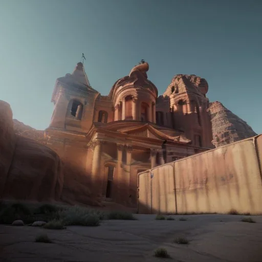 Petra + Ürdün unreal engine