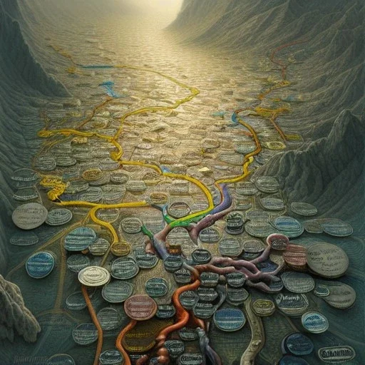 colored pins positioned throughout a map, roads and highways, desaturated colored map, highly detailed, intricate design, smooth, realistic render, Artstation, smooth, sharp focus, illustration, artgerm, tomasz alen kopera, peter mohrbacher, donato giancola, joseph christian leyendecker, wlop, boris vallejo