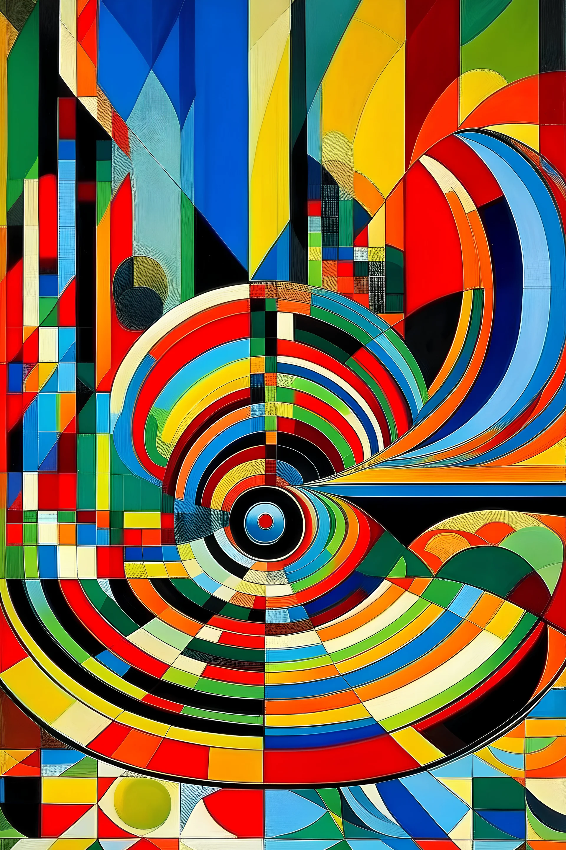 album cover art by Robert Delaunay