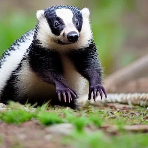 Bendy badger