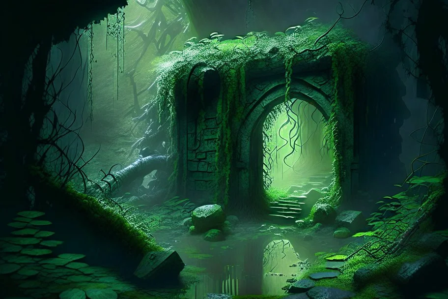 mossy dungeon