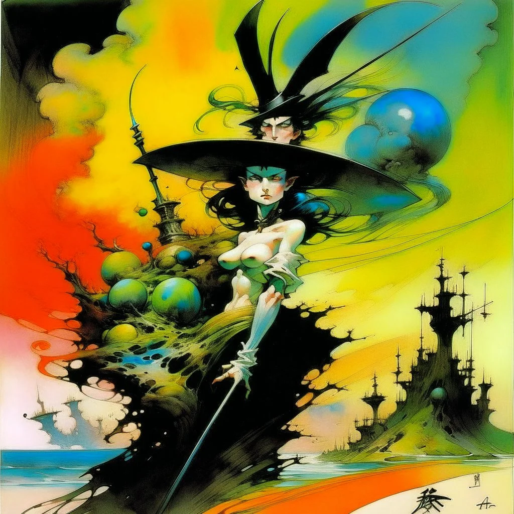 magic woman, Frank Miller , Alvazovsky , Yves Tanguy