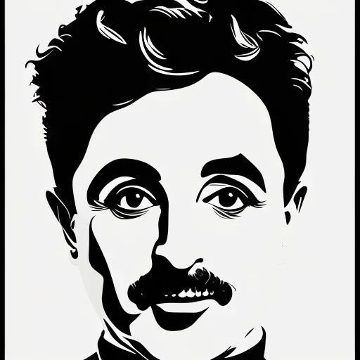  Charlie Chaplin pop ART