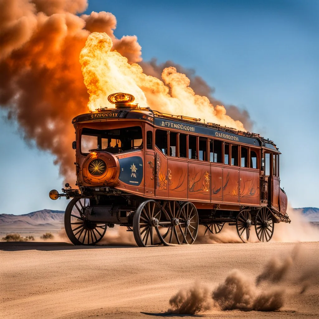 Stagecoach with afterburners