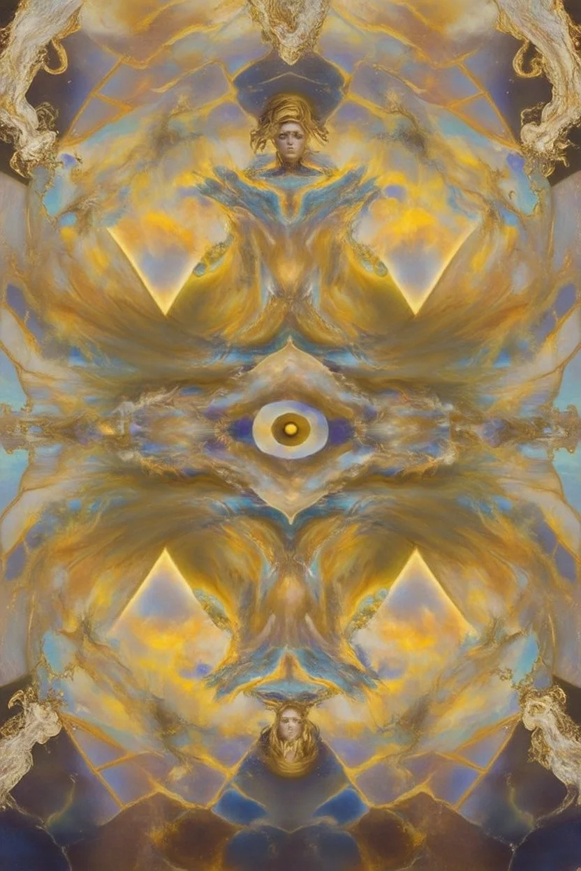 We are one; ethereal representation of the human aura at maximum capacity