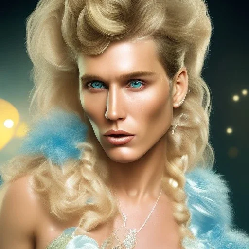 dolph lundgren as dollie deluxe, bright eyes, in underground wonderland, cards