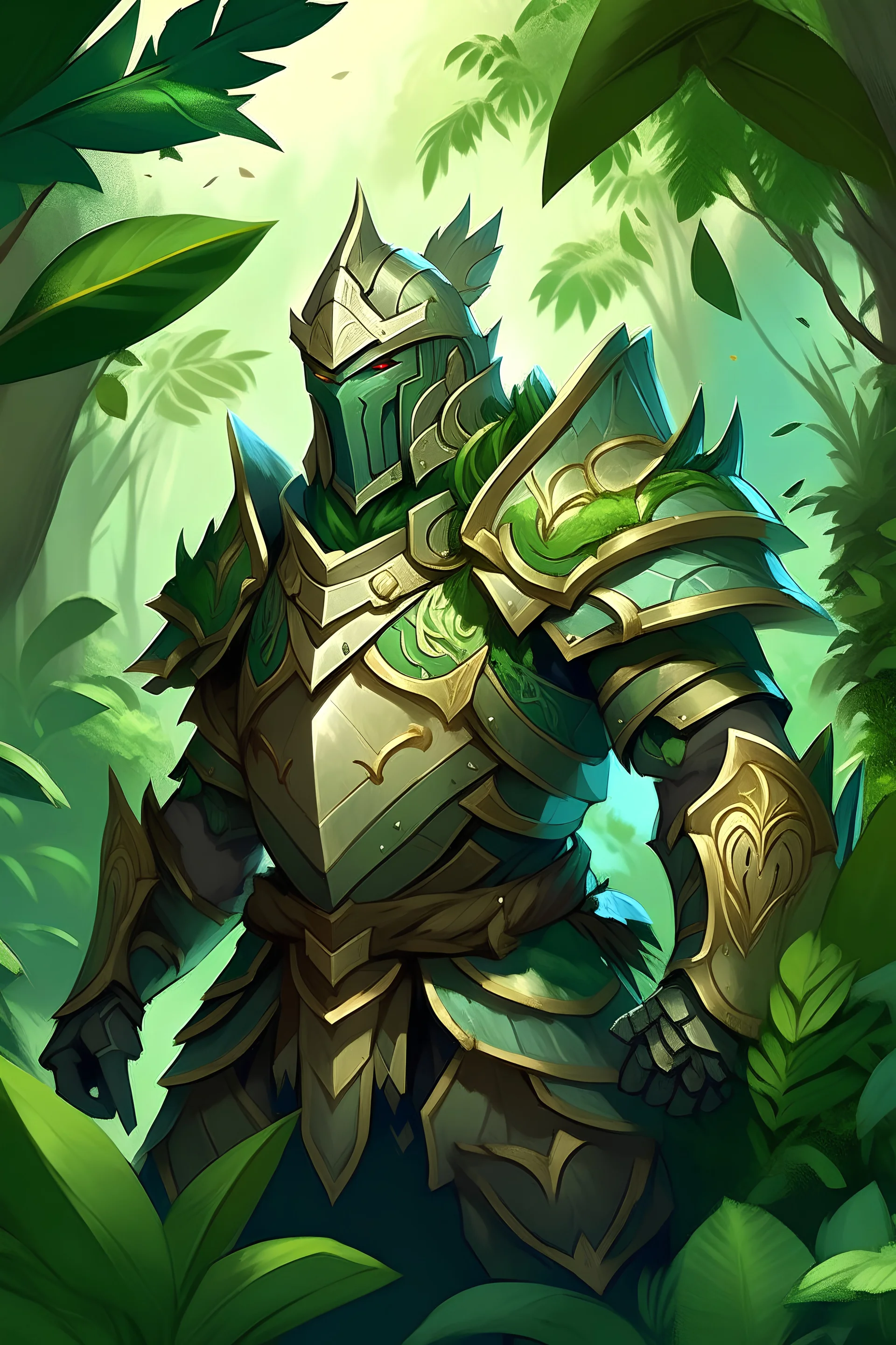 dense foliage organic paladin