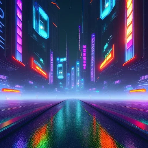 cyberpunk city, walls, high detail, night sky, rain