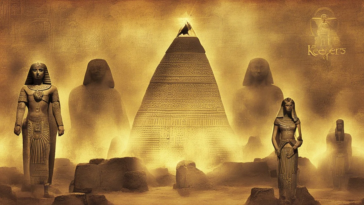 “The Keepers of the Truth” (intro to the story with additional images on my Sythiana page) The Keepers of the Truth all over the world patiently awaited the moment an ancient prophecy would arise. Their laser focus was placed on Egypt as, at that time, the cradle of the civilization. A legend was passed down generations, whispered over the fire during evening’s gatherings. A legend which claimed that once the Sun turns red, a large burning comet would appear on the night sky and bring destru