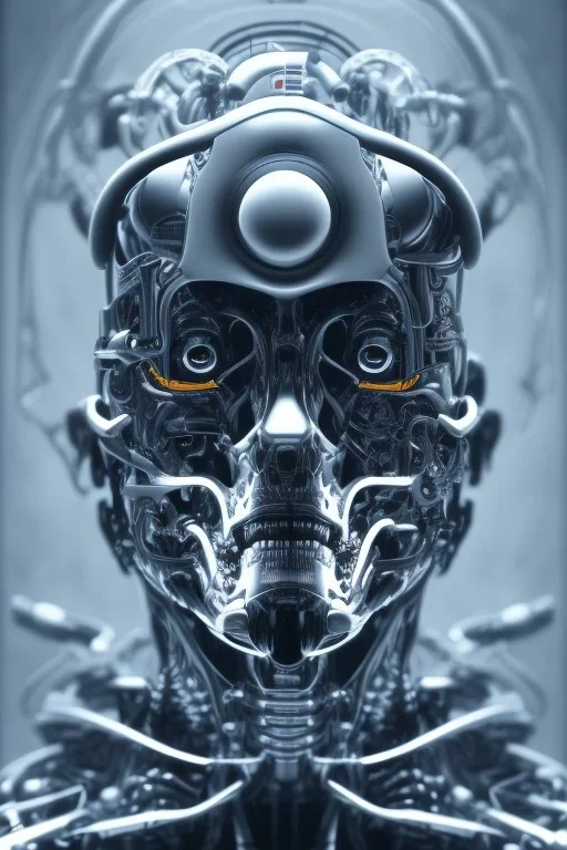 future, cyborg ,head , terminator, brain, men