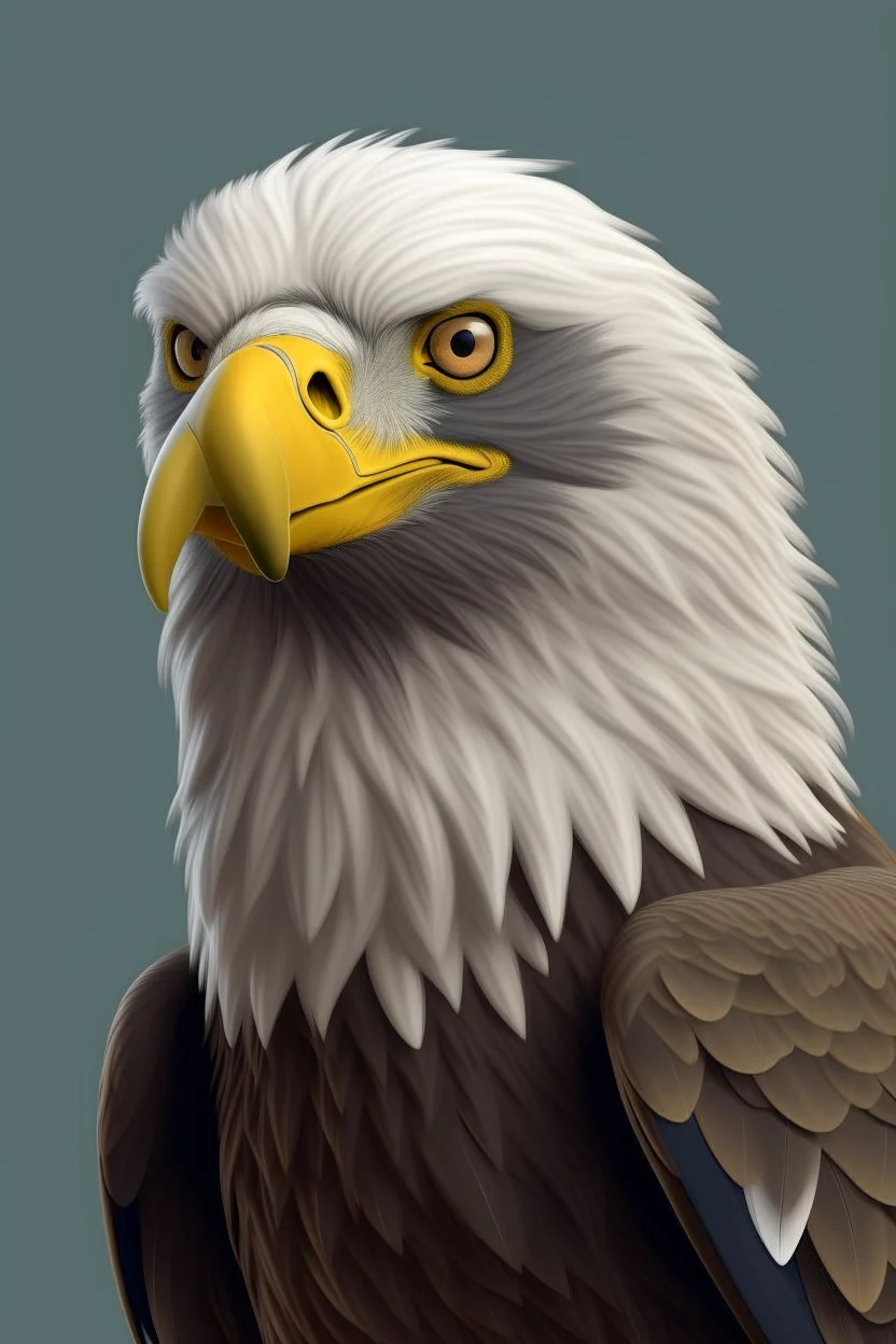 goofy realistisk havørn