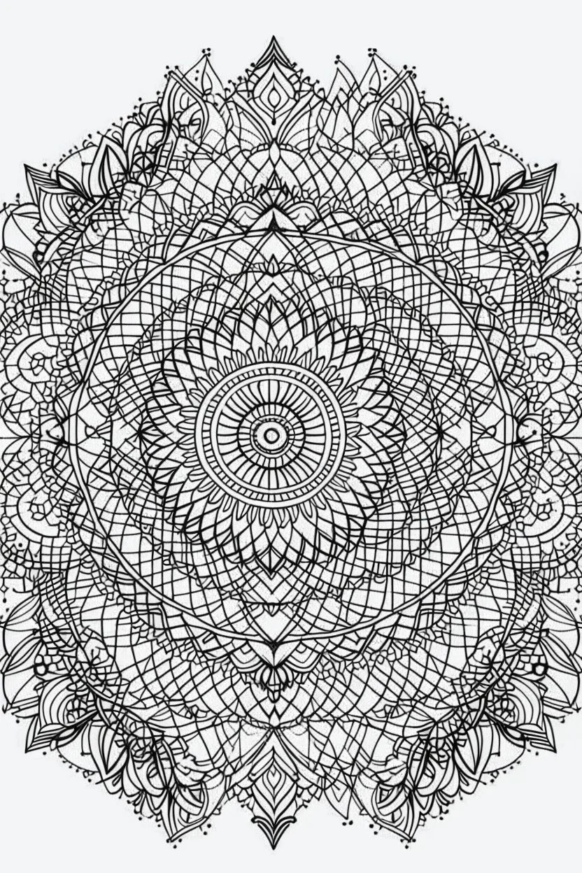 minimalist mandala idea, line art, background, vector, svg, black outline on white background, leave plenty of white space beetween lines for coloring, tattoo style, tattoo idea,full body, minimalist