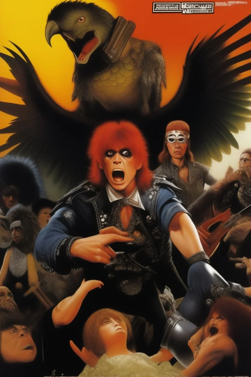 heavy metal chicken movie. japan 1980