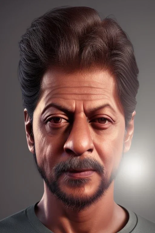 Indian actor Shahrukh khan, by Mahmoud Sai, Cartographic, Circuitry, Golden Hour, Closeup-View, 16k, Lumen Global Illumination, Diffraction Grading