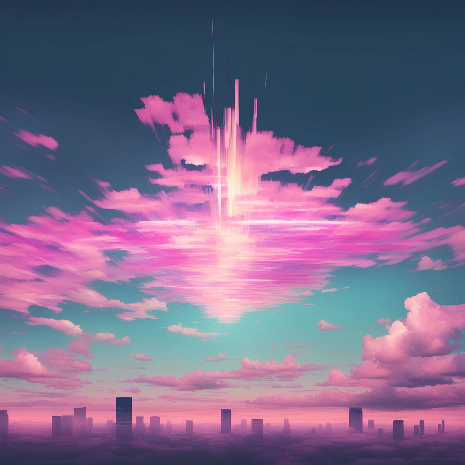 Glitching in the sky