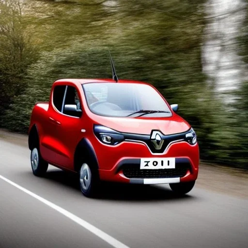 Renault Zoë pick up truck, design