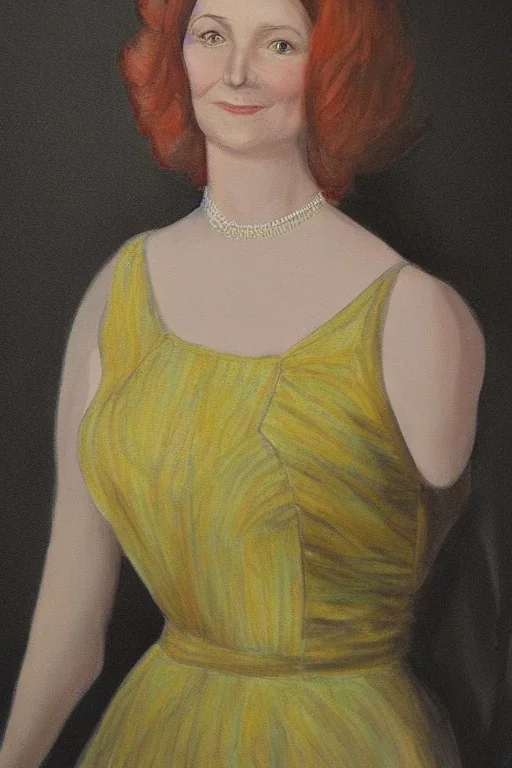 Portrait lady, full body shot, full-color medium shot Dollette