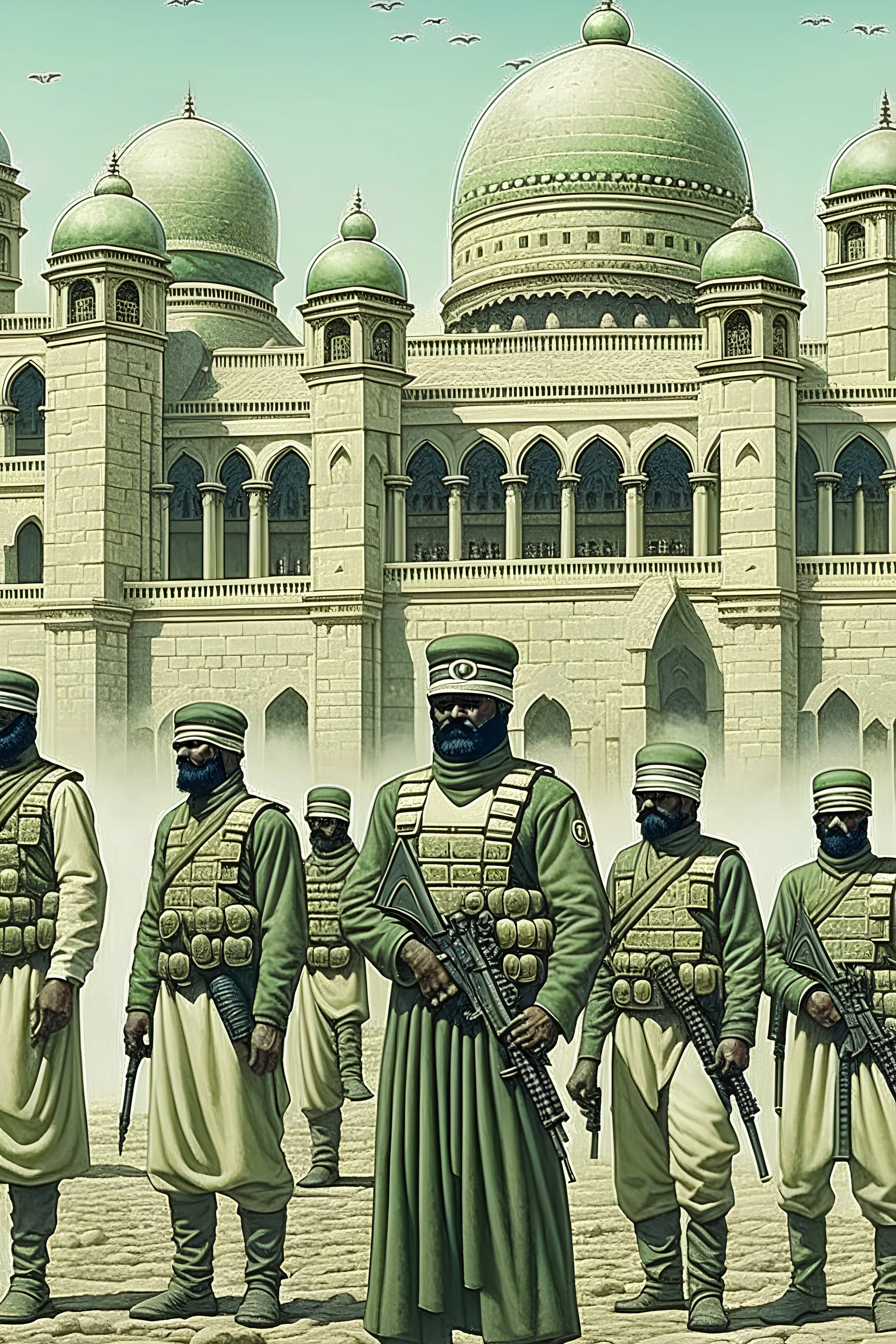 islamic army in palastin in 2079
