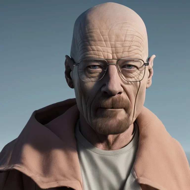 Walter white, realistic, 8k,bald