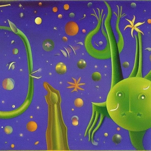 cosmic plankton by henri rousseau