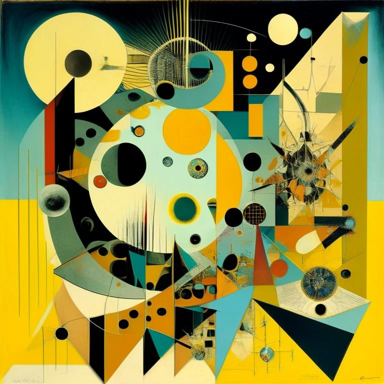 Abstract art, surreal fragmented composition by Ray Johnson and Victor Pasmore and Graham Sutherland and Vladimir Kush, biometric data graphs, intricately detailed, warm colors. babble geometry shapes