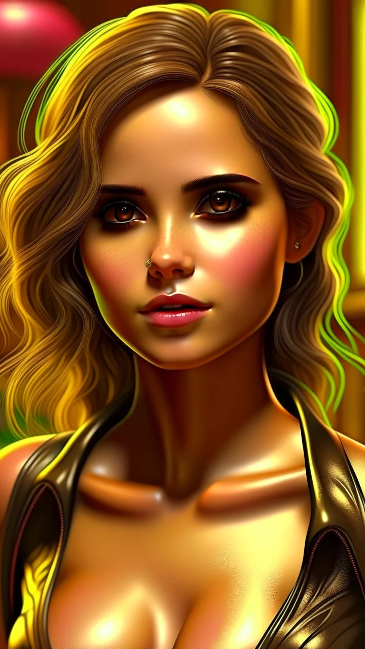 shmaless Emma Watson, Realistic, naughty face