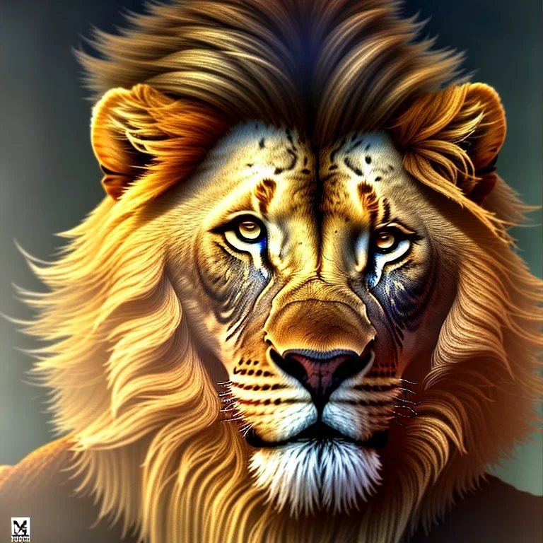 award winning portrait of a lion, in the style of homer winslow, character design unreal engine 5, artistic lighting, highly detailed, photorealistic, fantasy