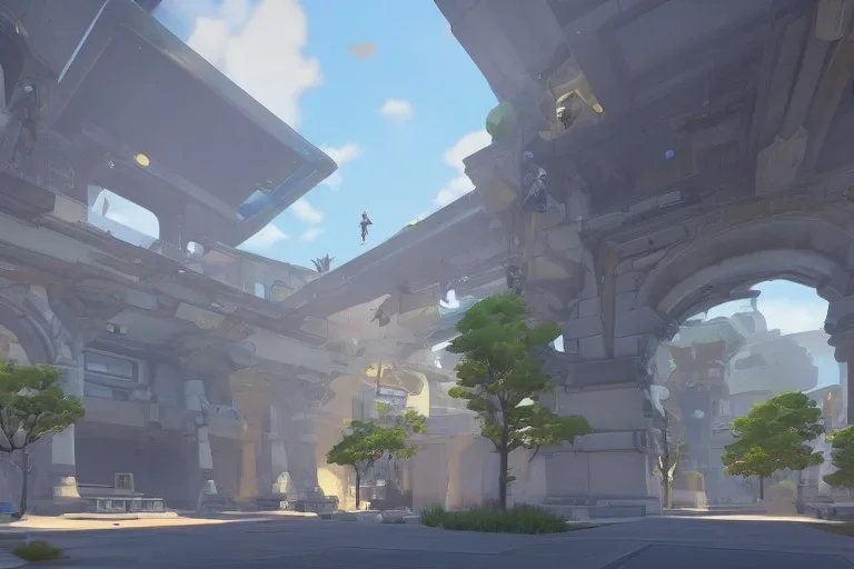 architecture concept in overwatch