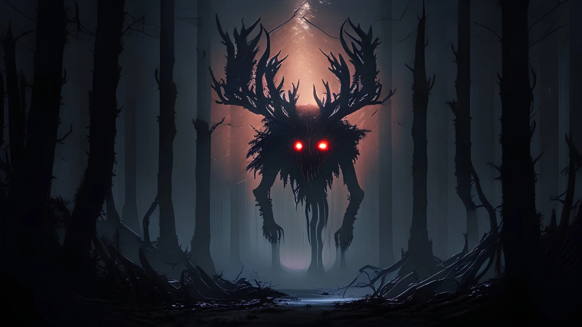 dark forest, monster forest