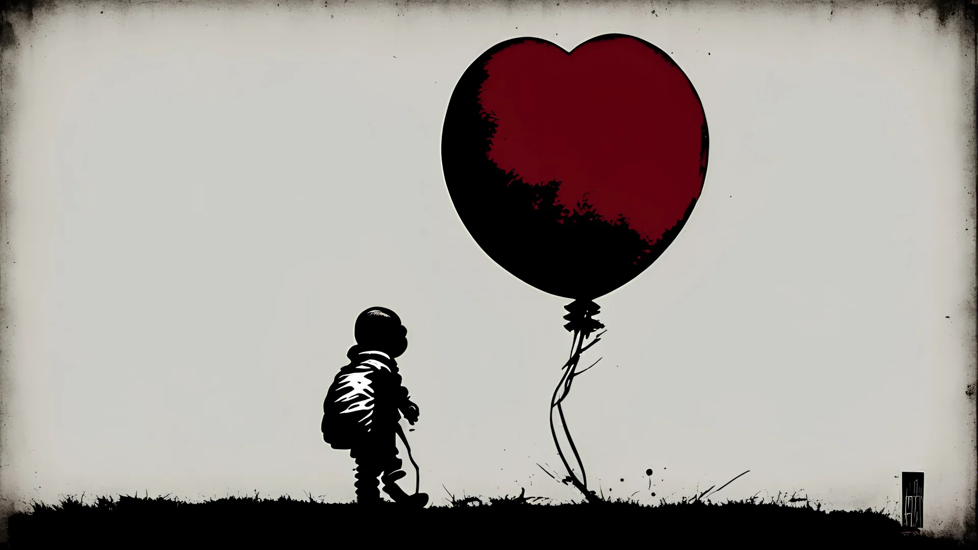 Banksy balloon