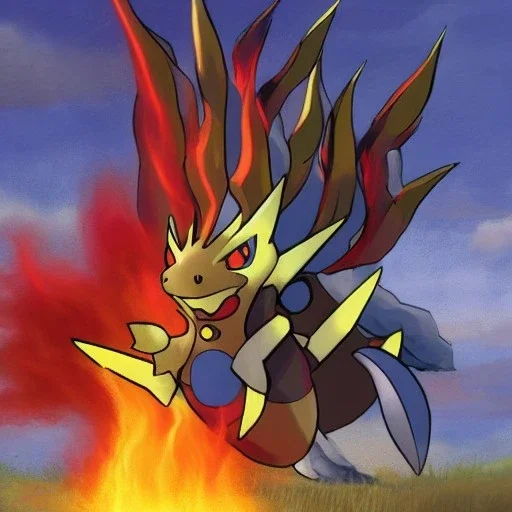 fire steel pokemon big