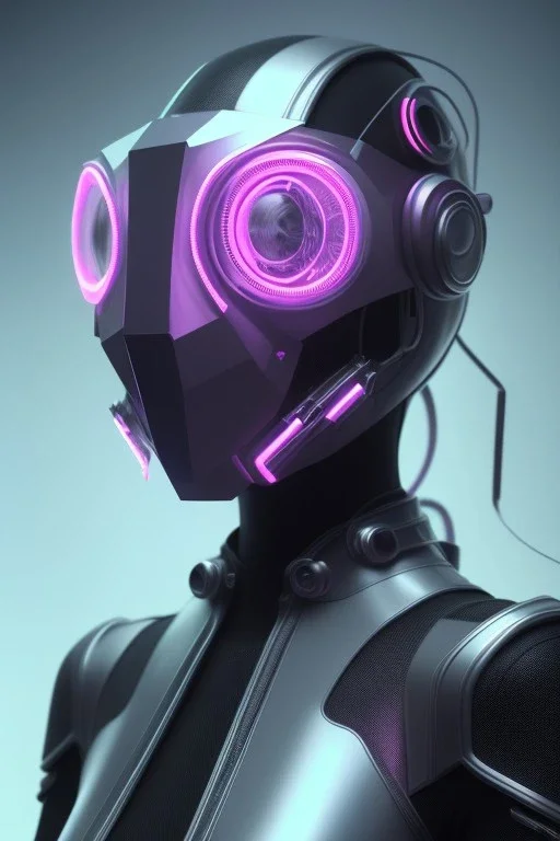 Portrait, Front image, rabbit mask helmet, cyberpunk Asian woman, black pink color, latex dress, highly detailed, concept art, smooth, unreal engine 5, god rays, ray tracing, RTX, lumen lighting, ultra detail, volumetric lighting, 3d, finely drawn, high definition, high resolution.