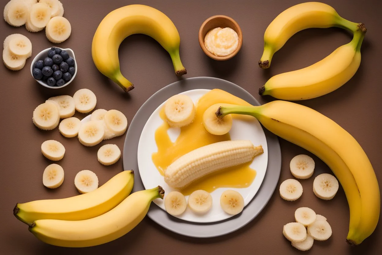 bananaflies on food