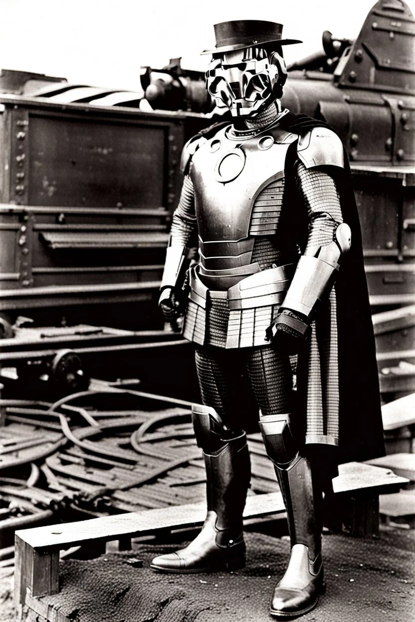 Iron Man in 1873, photograph