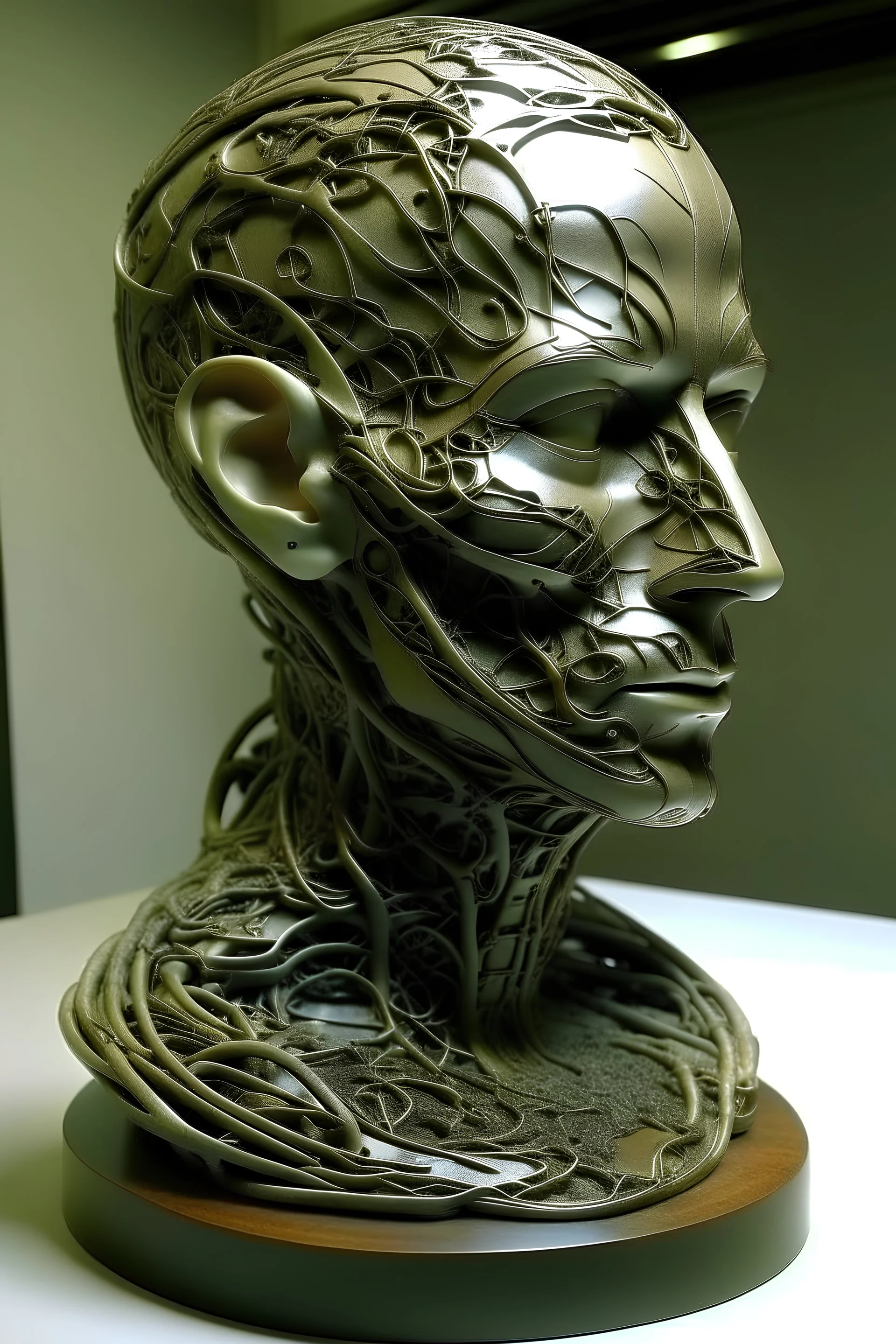 scultura di alex bellan